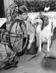 Lassie and Tommy Retig