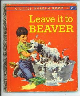 Leave it to Beaver Golden Book children's picture book
